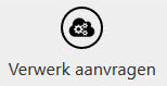 knop verwerk aanvragen